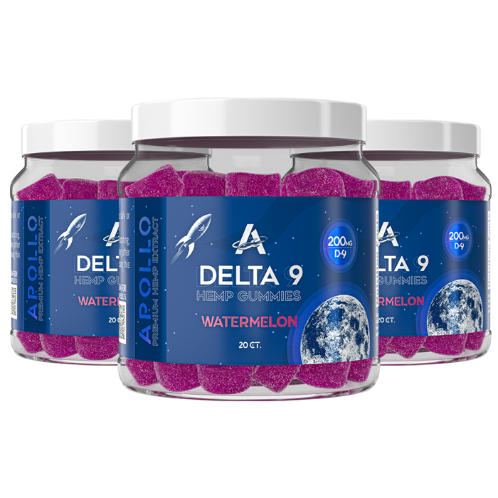 Watermelon Delta 9 Hemp Gummies